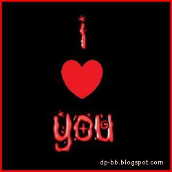 Display Picture for Blackberry: DP BB: Kategori I Love You