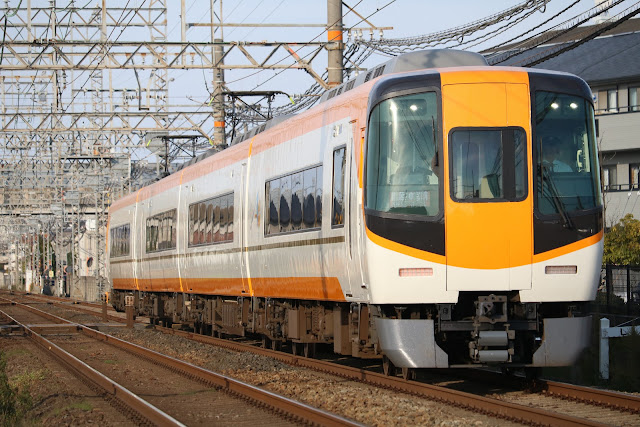 近鉄22000系ACE 近鉄橿原線新ノ口第4号踏切(新ノ口駅ー大和八木駅間