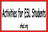 Activities for ESL Students
