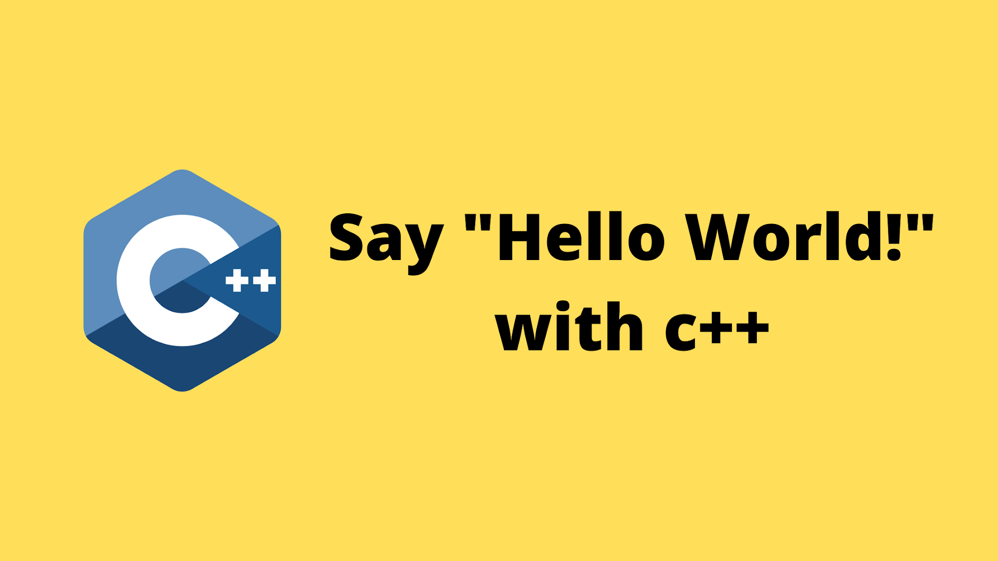 HackerRank Say Hello, World! with C++ solution