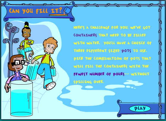 http://pbskids.org/cyberchase/math-games/can-you-fill-it/