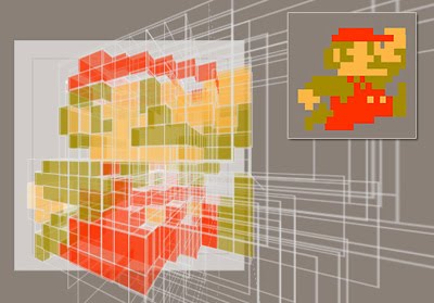 Pure CSS animated 3D Super Mario Icon