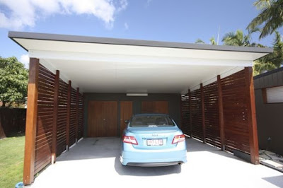 Desain Carport Modern