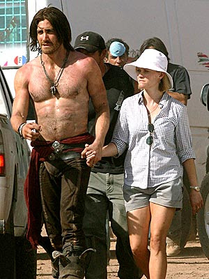 Jake Gyllenhaal with Girlfriend