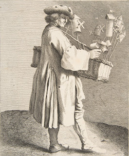 Toys seller. 1742