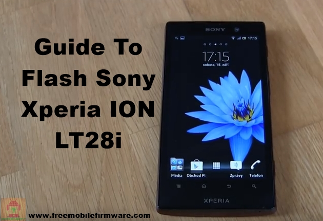 Sony Xperia ION LT28i Jelly Bean 4.1.2 Tested Firmware