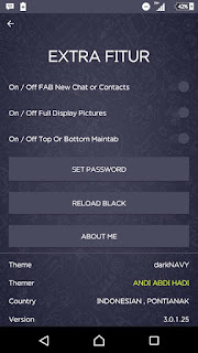 BBM MOD Darknavy 3.0.1.25 Apk