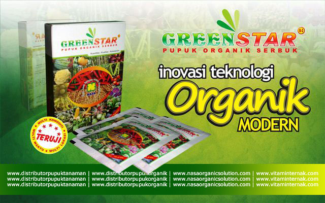 Pupuk Organik Serbuk Greenstar - Biangnya Pupuk Organik Semprot