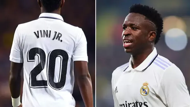 Vinicius Jr explains why he wears the number 20 shirt for Real Madrid