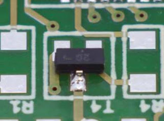 Mengganti Surface Mount Transistor