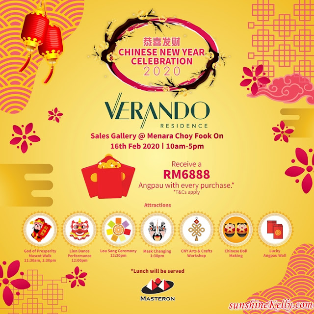 Verando Residence, PJ South Sentral, Chinese New Year Celebration, Masteron Properties, Property, Lifestyle