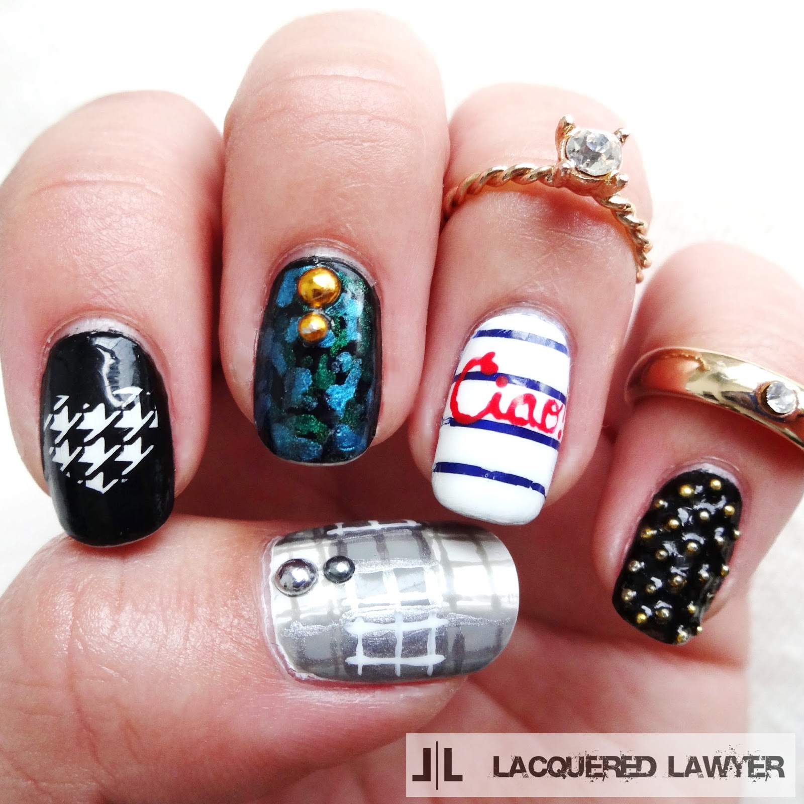 Fall Fashion Nail Art