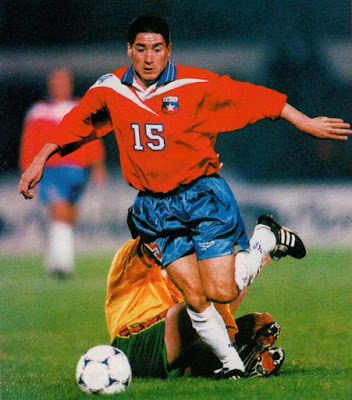 Chile y Lituania en partido amistoso, 29 de abril de 1998