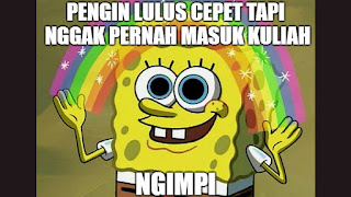 Pengin Lulus Cepat, tapi…