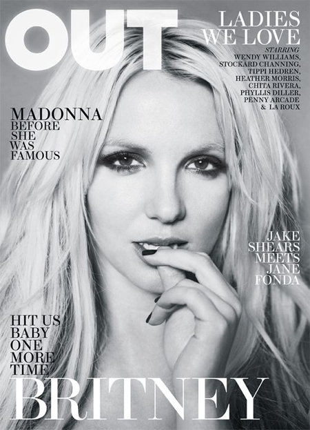 britney spears out magazine cover. for Out magazine#39;s quot;Ladies