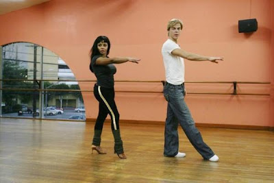 Lil Kim rehearsing for Dancing With The Stars...