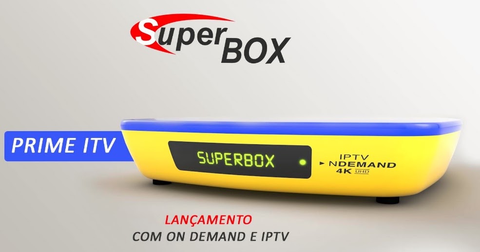 Resultado de imagem para Superbox Prime Itv 4K ACM