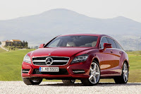 Mercedes-Benz CLS 500 4Matic Shooting Brake (2013) Front Side