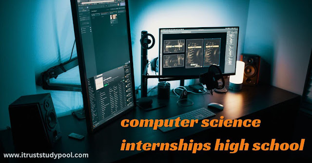 computer science internships high school