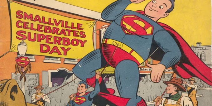 MEMÓRIA DOS QUADRINHOS: A ESTREIA DE SMALLVILLE NAS REVISTAS DE "SUPERBOY"....