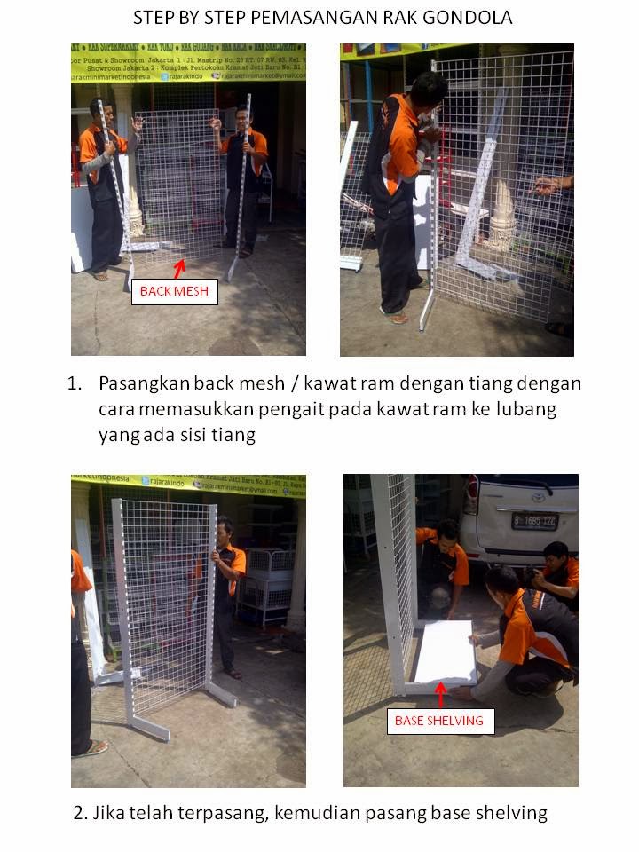 Cara Pemasangan Rak  Minimarket RAK  BESI  SIKU  RAK  TOKO 