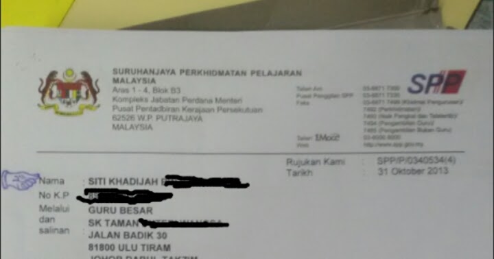 Contoh Surat Hantar Dokumen Ke Socso