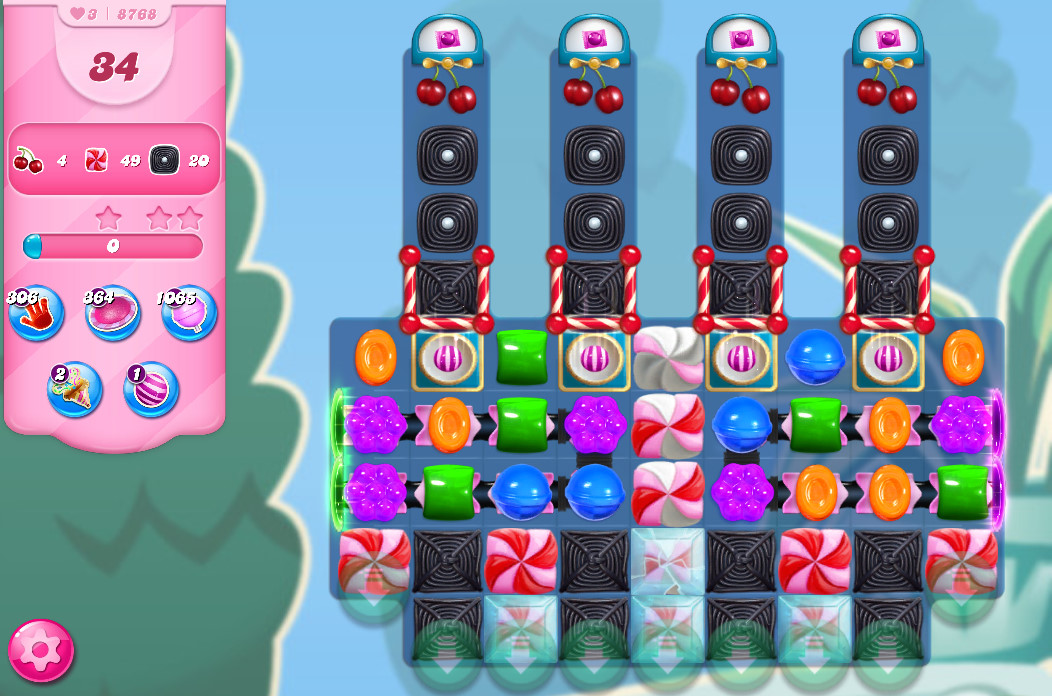 Candy Crush Saga level 8768