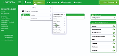 Tutorial Mengisi pulsa dan Kouta di gerai LoketNesia