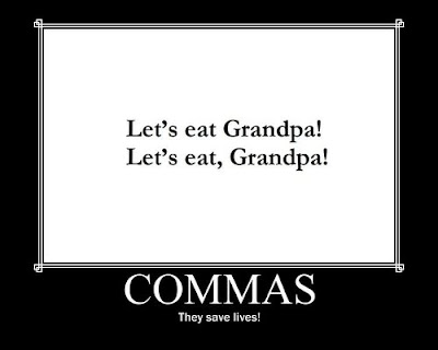 Commas saves lives