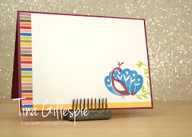 scissorspapercard, Stampin' Up!, Sale-A-Bration, Beautiful Peacock, Birthday Memories DSP