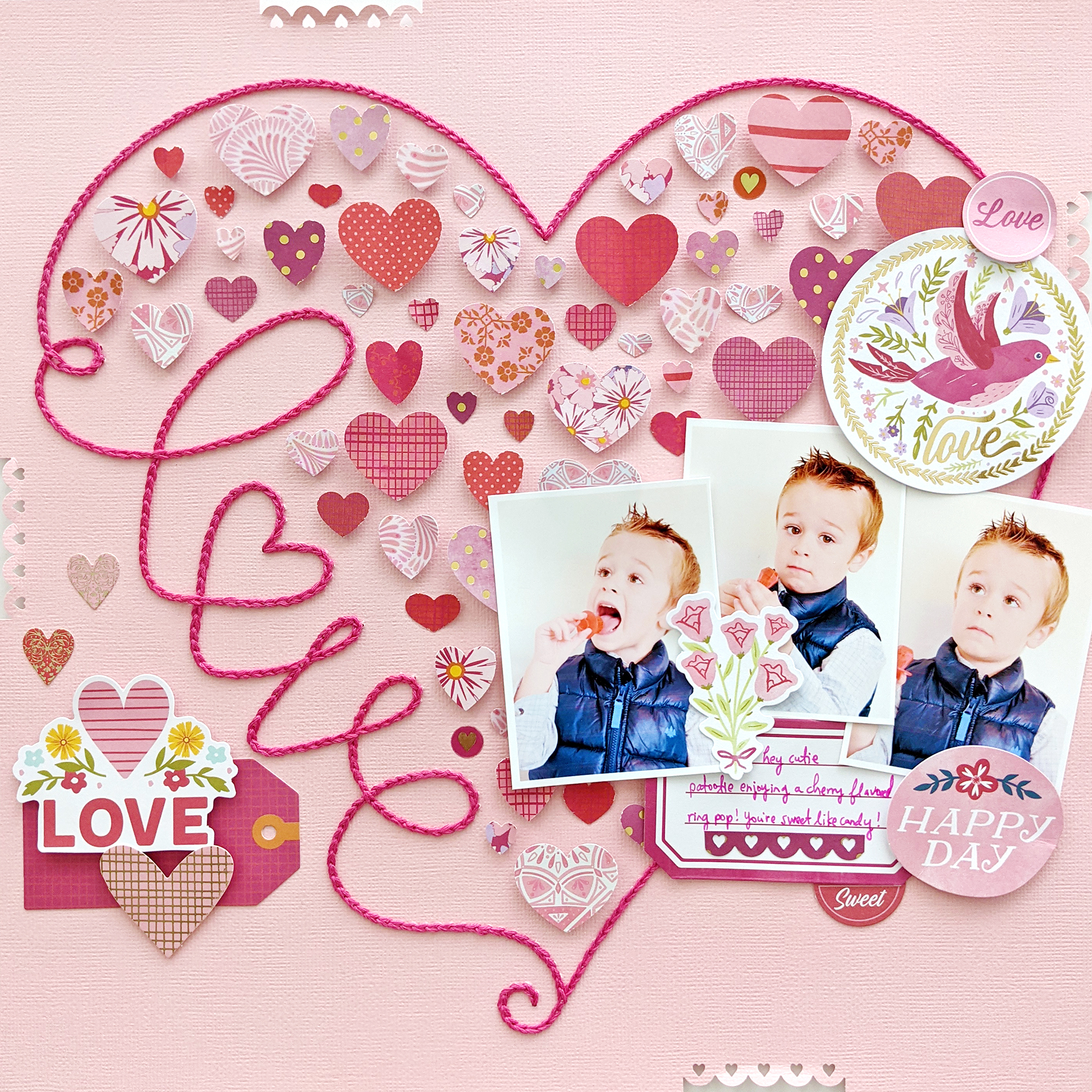 Oh My Heart Collection, Paige Evans #9, love double-sided