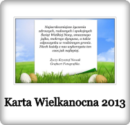 Karta Wielkanocna 2013