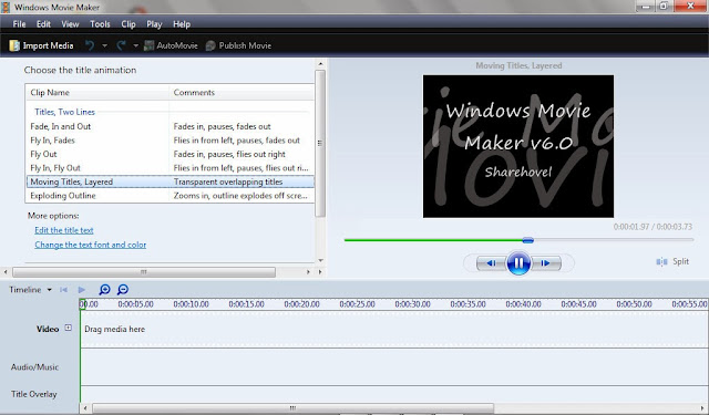 Download Windows Movie Maker untuk windows 7