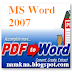 Chuyển file Word thành PDF với MS Word 2007