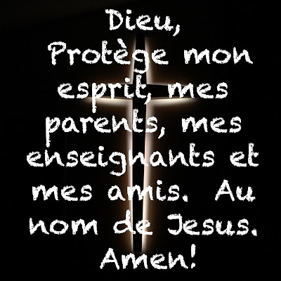 "Ne crains pas; car je suis avec toi: ne sois pas effrayé; car je suis ton Dieu, je te fortifierai; oui, je t'aiderai; oui, je te soutiendrai avec la droite de ma justice." (Esaïe 41:10) 🛡