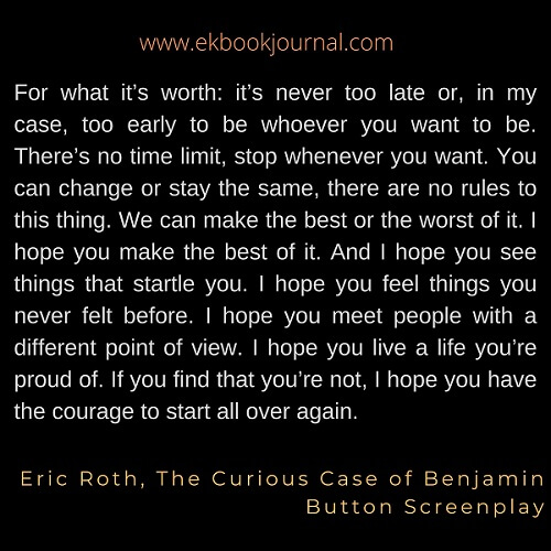 Eric Roth Quotes | Life Quotes | Time Quotes