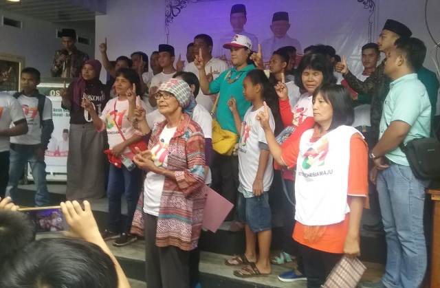 300 Orang Dari Suaro Anak Nagari, Deklarasi Dukung Jokowi-Amin