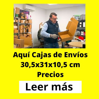 Precios Cajas de Envíos 30,5x31,5x10,5