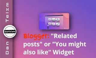 you may also like widget for Blogspot