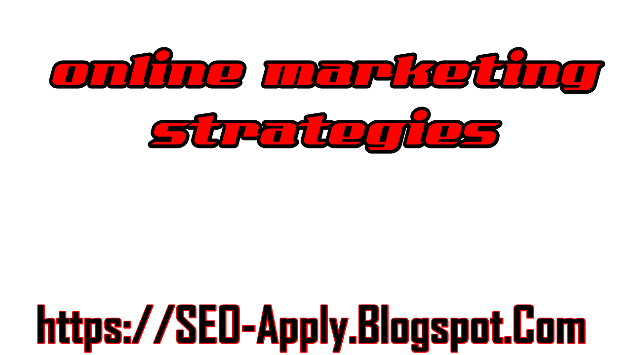 online marketing strategies