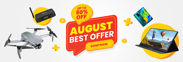 Promoção de Agosto na Geekbuying