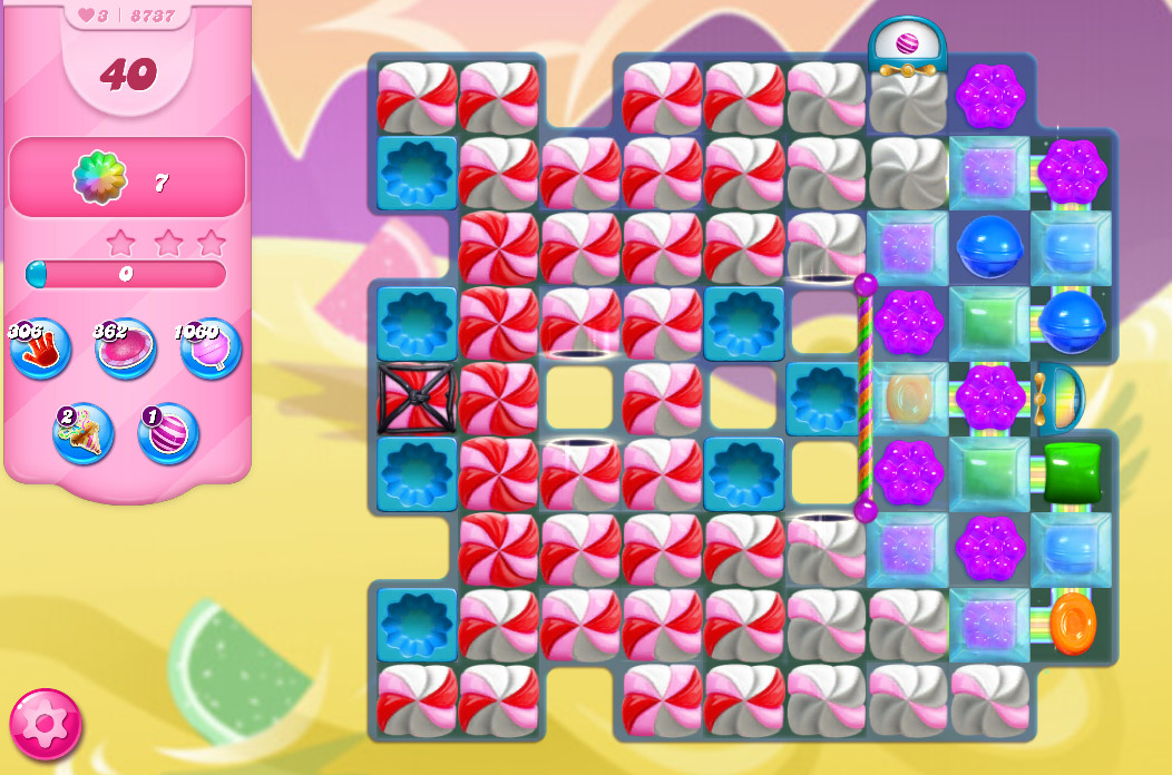 Candy Crush Saga level 8737