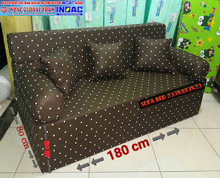 Harga Sofa bed inoac no 1 ukuran 200x180x20cm