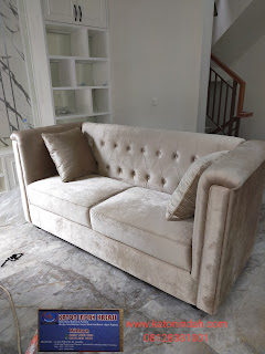 ganti kain sofa bintaro