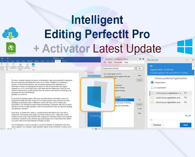 Intelligent Editing PerfectIt Pro 5.9.6 + Activator Zukét Création