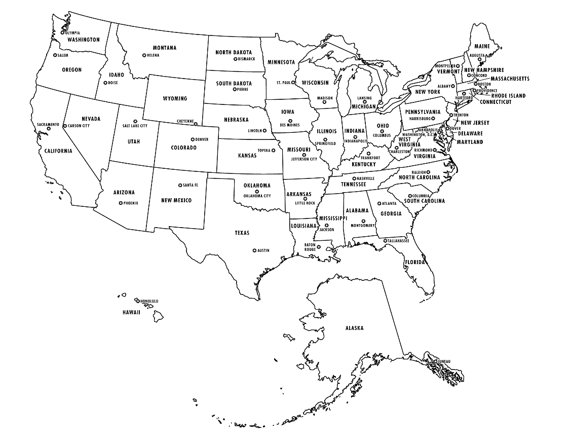 Miss Youmans Social Studies Class: United States Map