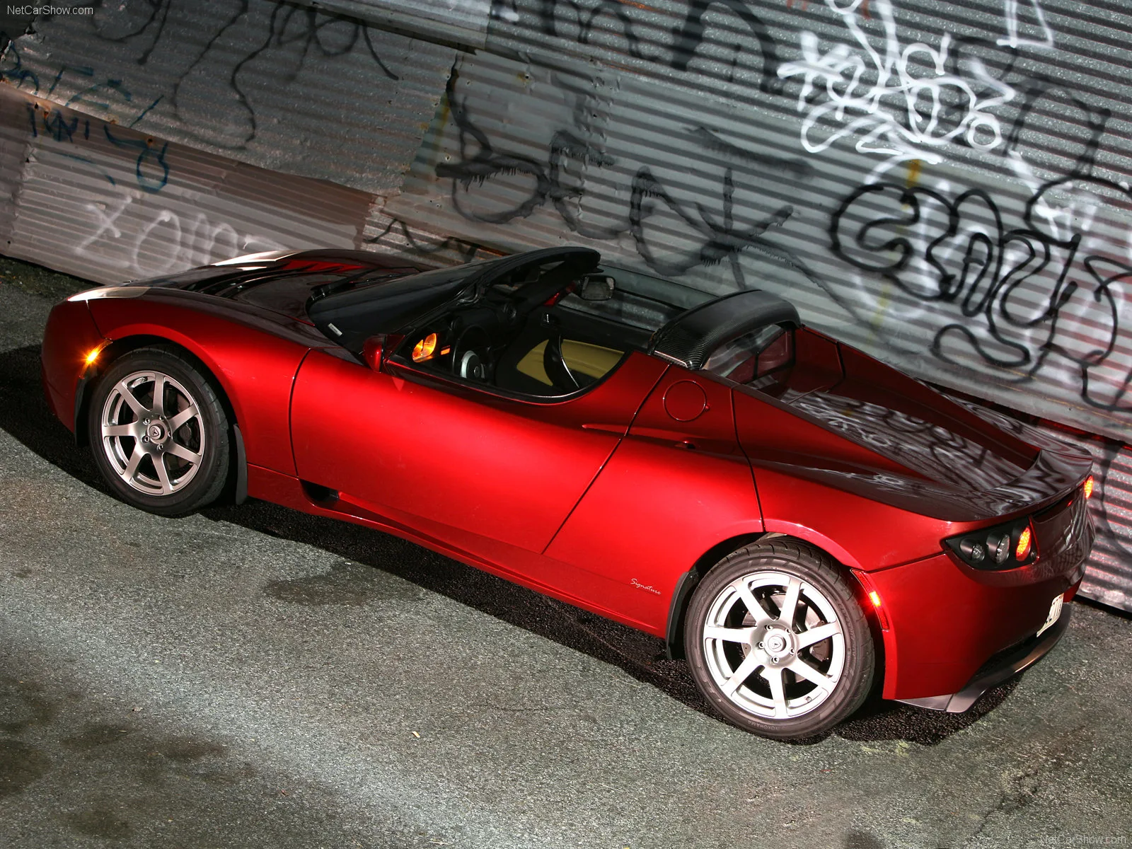 Hình ảnh xe điện Tesla Roadster 2008 & nội ngoại thất