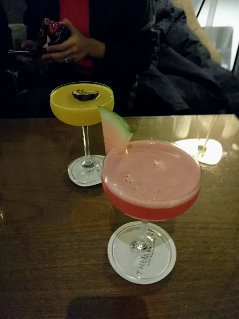 Cocktails at the Marker Hotel in Dublin in February
