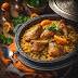 How to Bake Chicken Tagine with Coriander Couscous and Orange