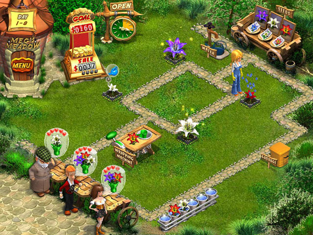 Flower Shop Big City Break PC Game Play